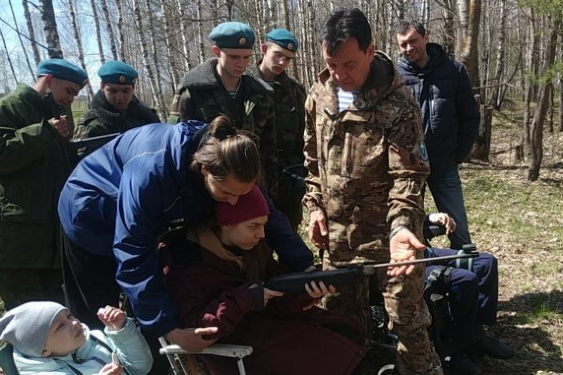 В поисковую экспедицию студенты с нарушением опорно-двигательного аппарата отправились с отрядом «Дозор»