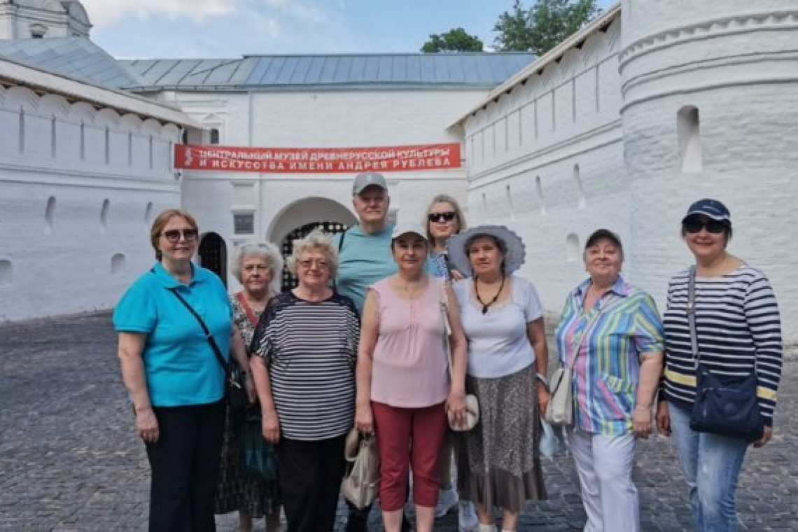 Экскурсию в Центральный музей древней русской культуры им. Андрея Рублева совершили инвалиды Богородского