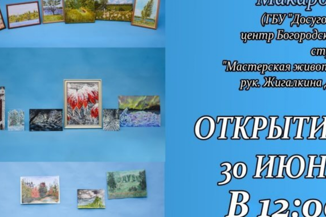 Выставка Натальи Макаровой открылась в Богородском