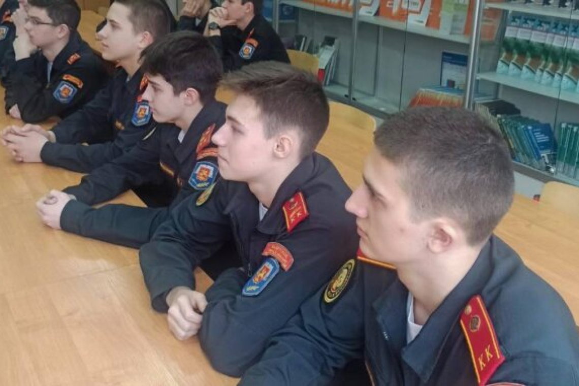 Кадеты-девятиклассники побывали на Дне открытых дверей в колледже № 23