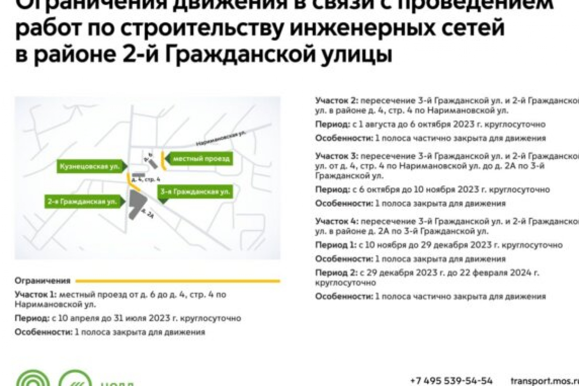 В Богородском закрыты для движения две улицы