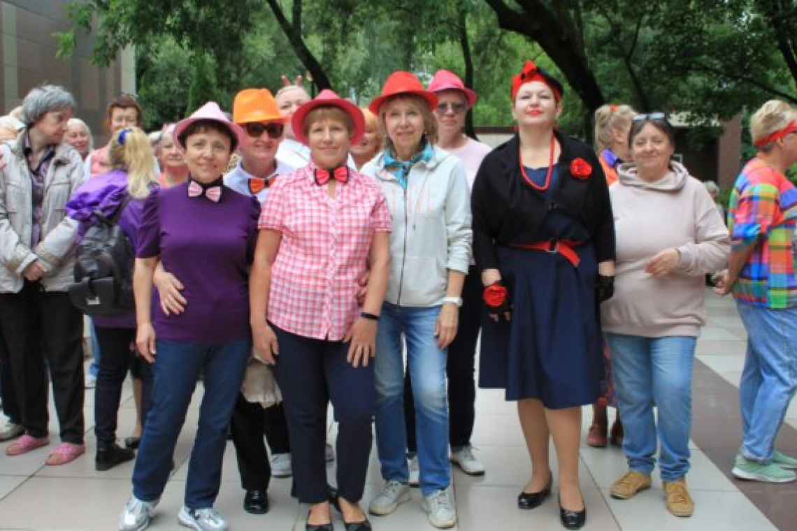 Клуб «Москвички» из ЦМД Богородского участвовал в танцевальном флешмобе