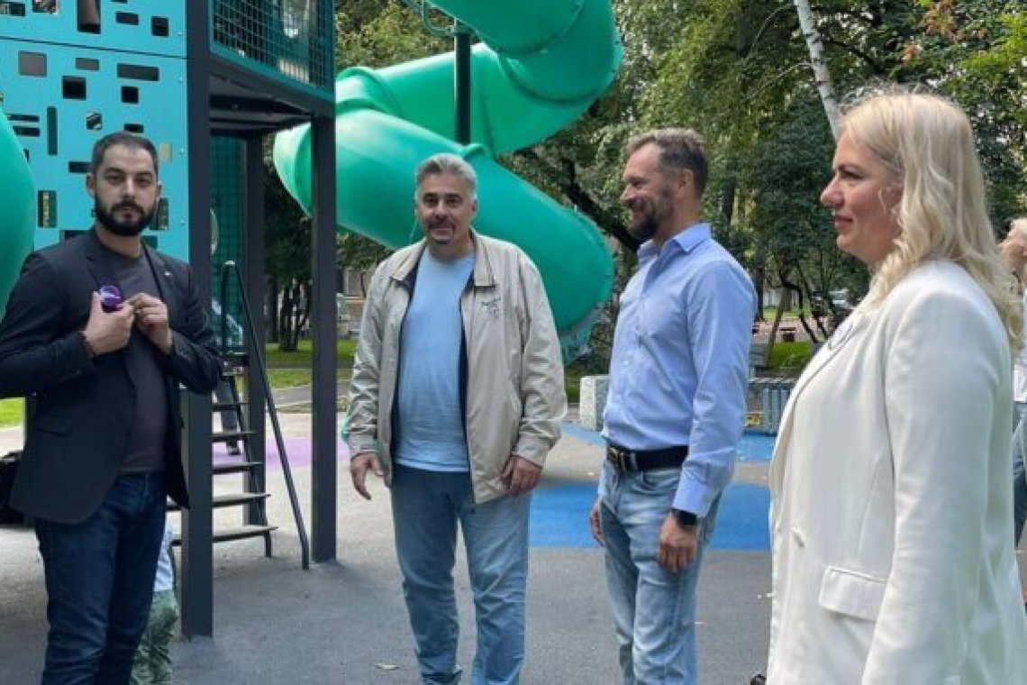 На 5-м проезде Подбельского открыли новое общественное пространство
