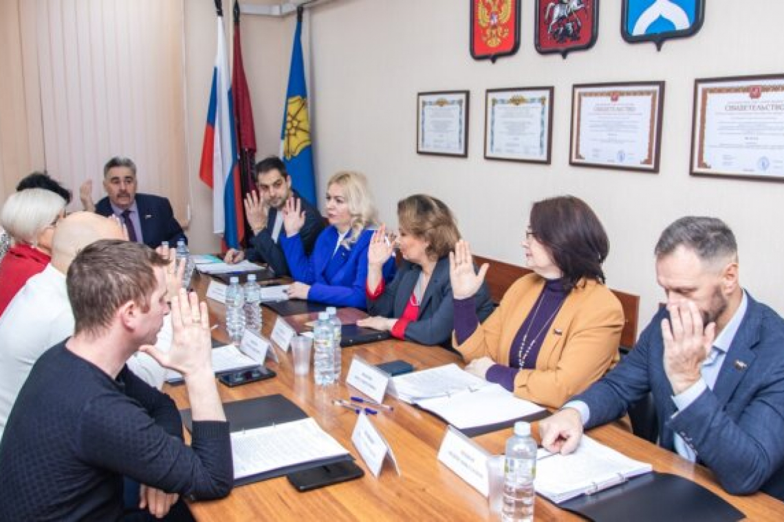 Ольга Ордина информировала депутатов Богородского о работе детской поликлиники