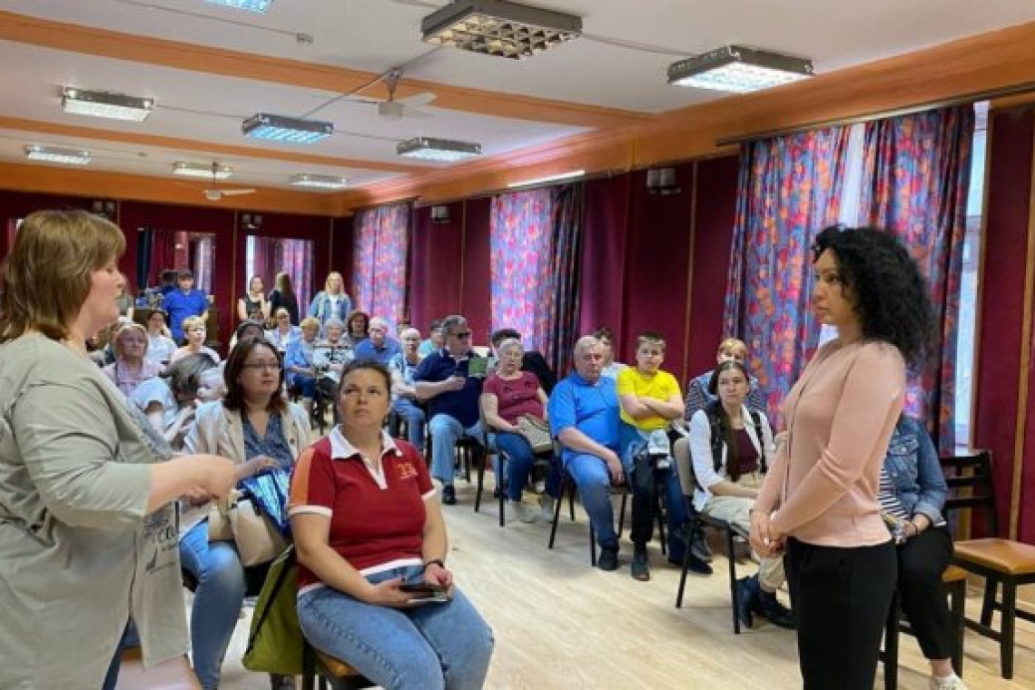 Сабина Цветкова встретилась активом многодетных семей Богородского