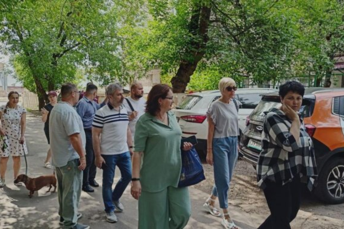 Благоустройство на улице Ивантеевской приостановили из-за работы МОЭК