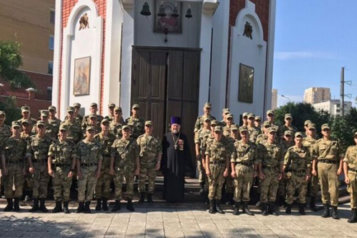 Росгвардейцы отметили День памяти своего покровителя св. рвн. князя Владимира