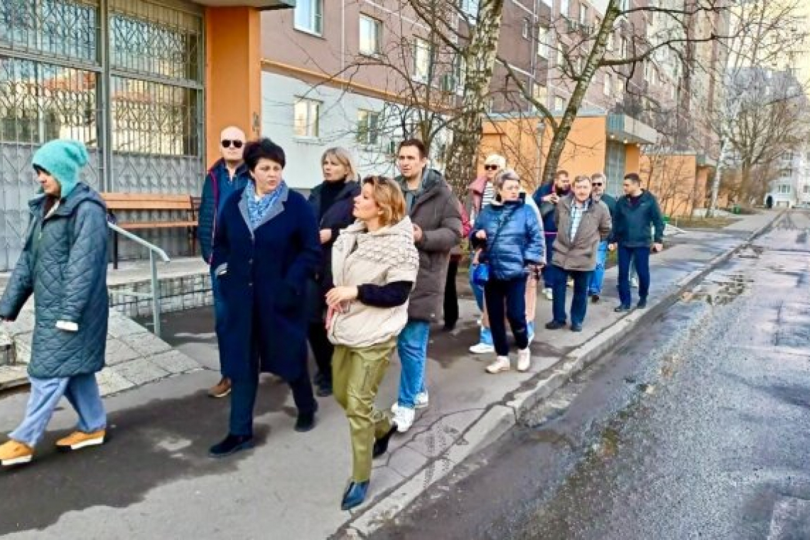 Обход улицы Краснобогатырская провели по заявке жителей