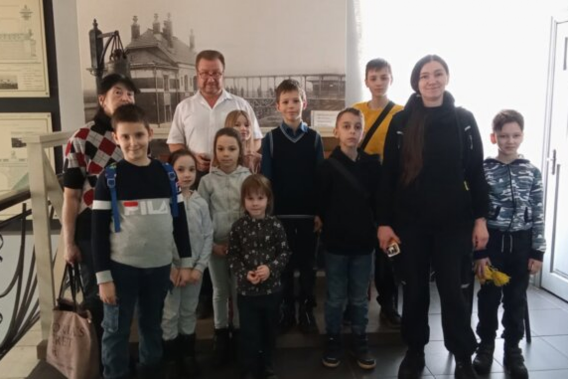Музей Московской окружной железной дороги посетили многодетные Богородского