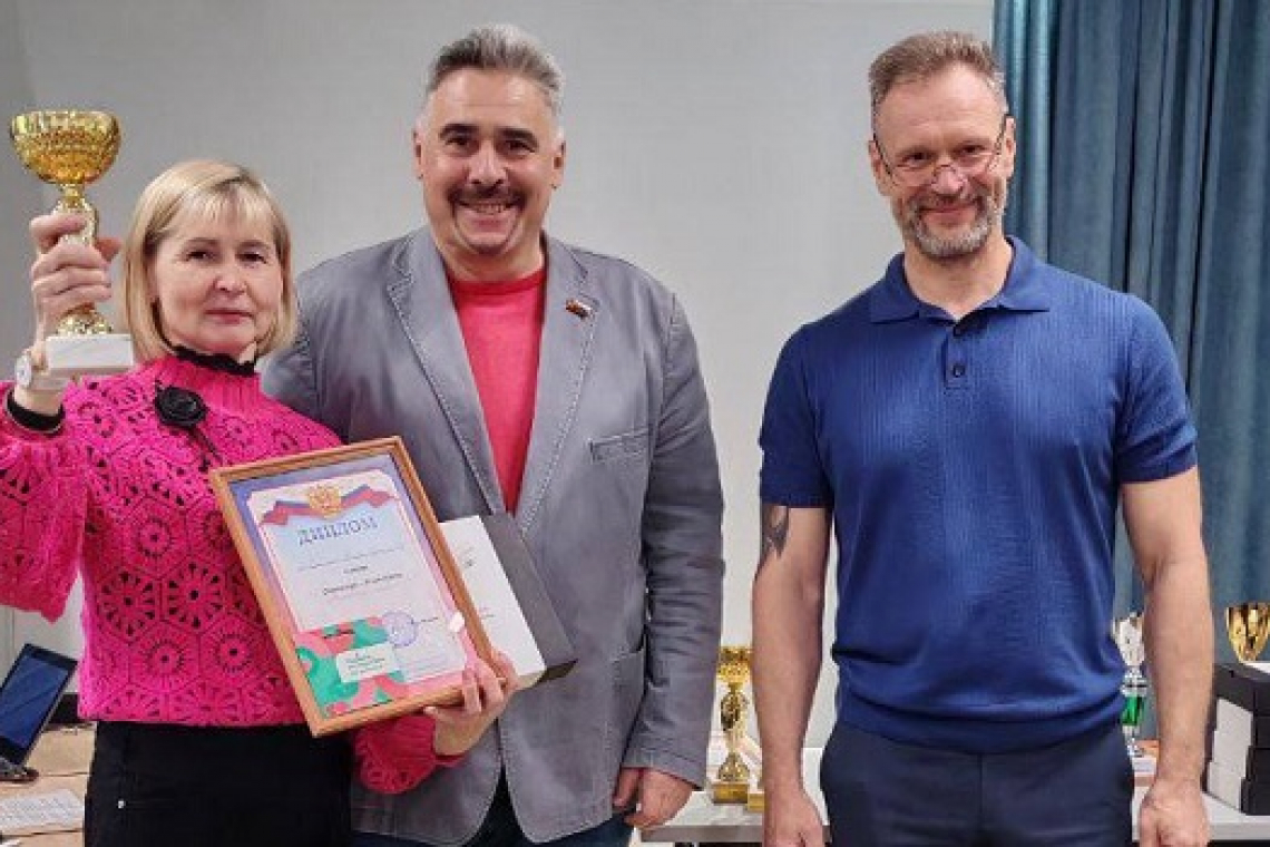 Ольга Башарина получила Кубок главы МО Богородское
