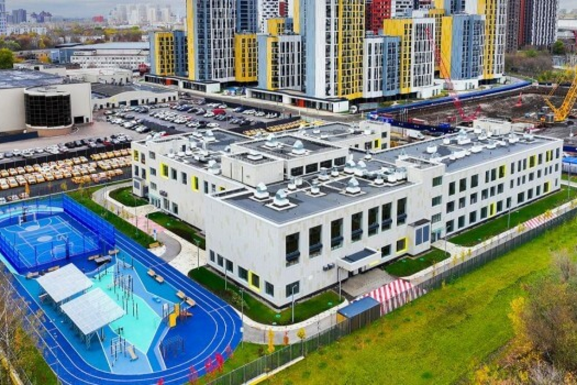 В районе Богородское построили школу на 600 мест