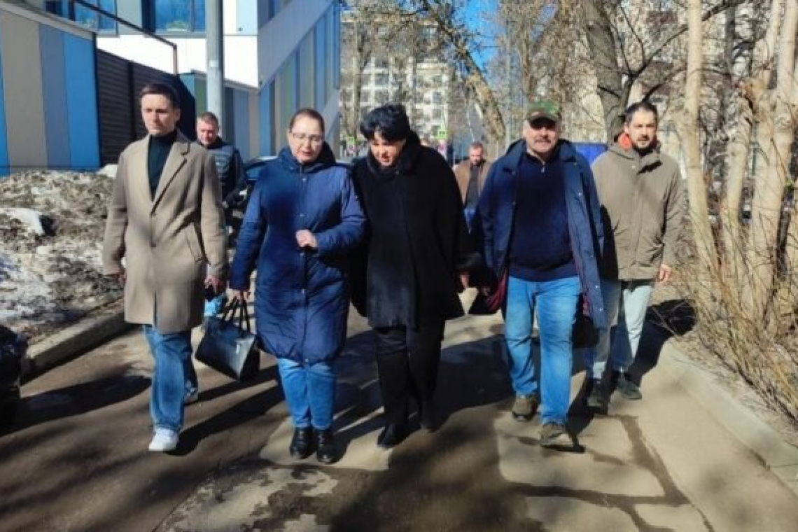 Маршрут субботнего обхода в Богородском проходил по Бойцовой улице